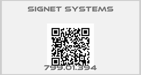 SIGNET SYSTEMS-799.01.394