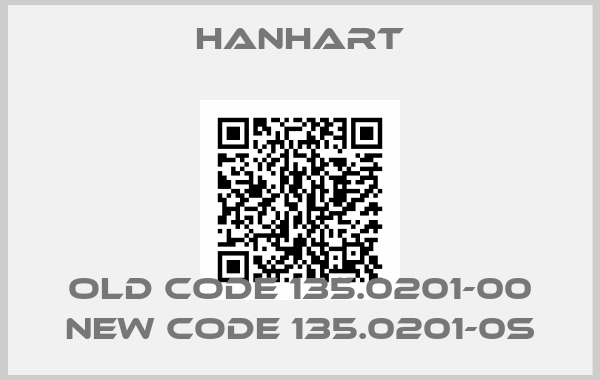 Hanhart-old code 135.0201-00 new code 135.0201-0S