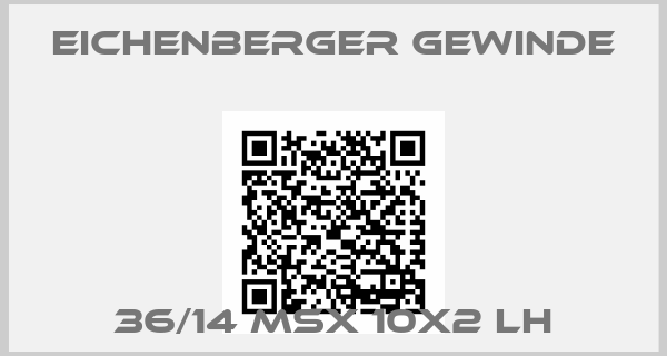 Eichenberger Gewinde-36/14 MSX 10x2 LH