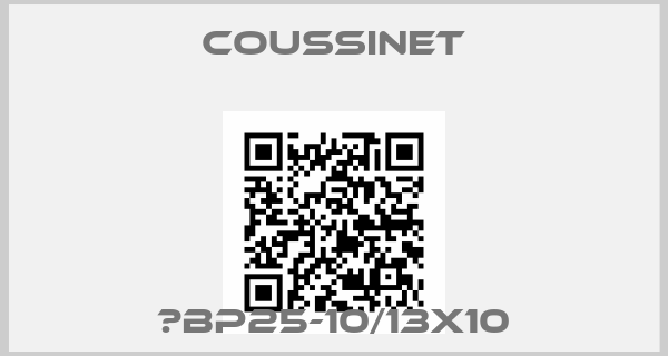 COUSSINET-	BP25-10/13X10