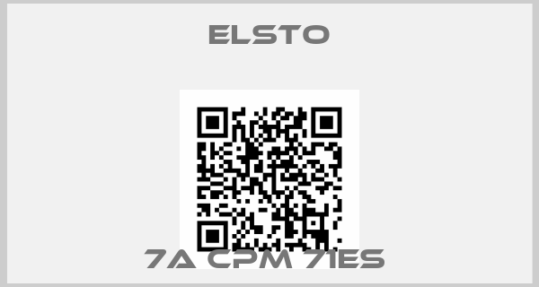 Elsto-7A CPM 71ES 