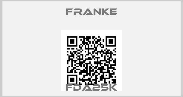 Franke-FDA25K