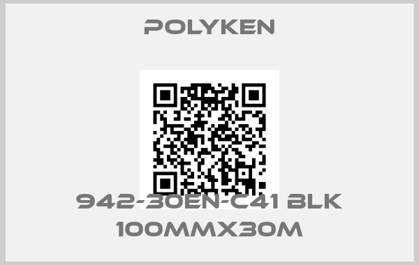 POLYKEN-942-30EN-C41 BLK 100MMX30M