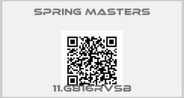 SPRING MASTERS-11.G816RVSB