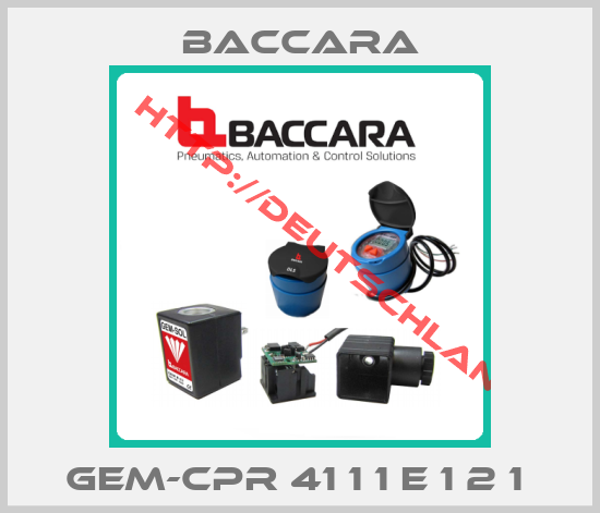 Baccara-GEM-CPR 41 1 1 E 1 2 1 
