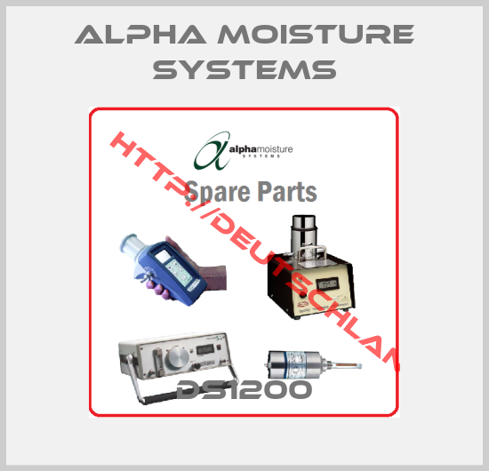 Alpha Moisture Systems-DS1200