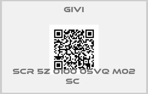 Givi-SCR 5Z 0100 05VQ M02 SC 