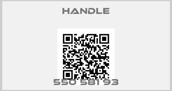 Handle-550 581 93