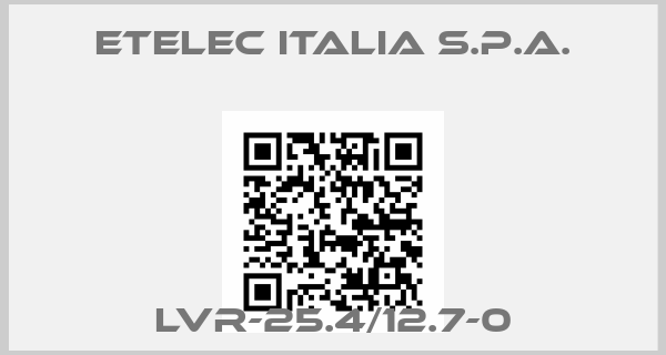 Etelec Italia S.p.A.-LVR-25.4/12.7-0