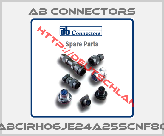 Ab Connectors-ABCIRH06JE24A25SCNF80