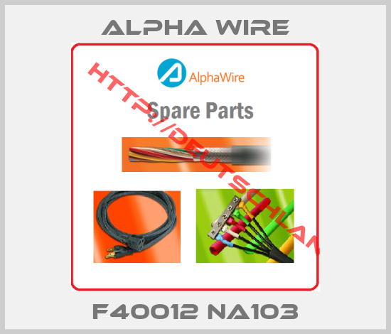 Alpha Wire-F40012 NA103