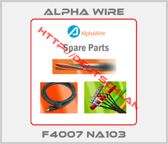 Alpha Wire-F4007 NA103