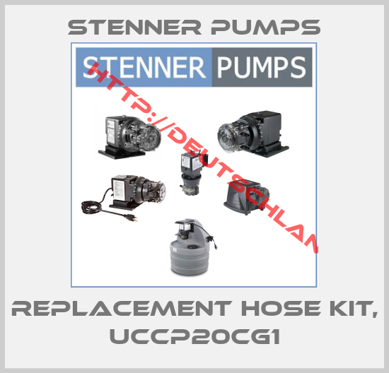Stenner Pumps-Replacement hose kit, UCCP20CG1