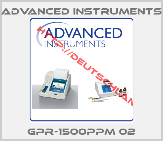 ADVANCED INSTRUMENTS-GPR-1500PPM 02
