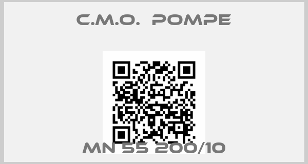 C.M.O.  pompe-MN 55 200/10