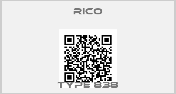 Rico-Type 838