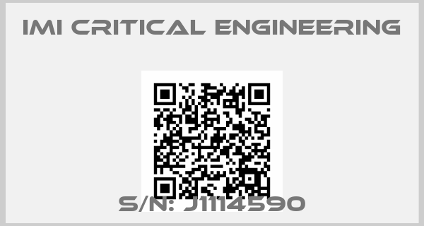 IMI Critical Engineering-S/N: J1114590