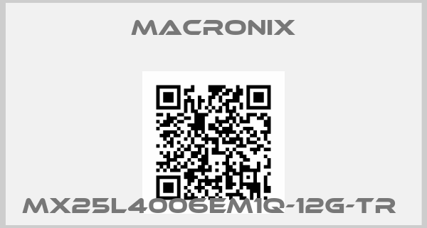 Macronix-MX25L4006EM1Q-12G-TR 