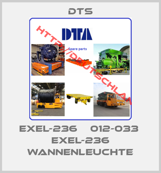 DTS-EXEL-236    012-033  EXEL-236 Wannenleuchte