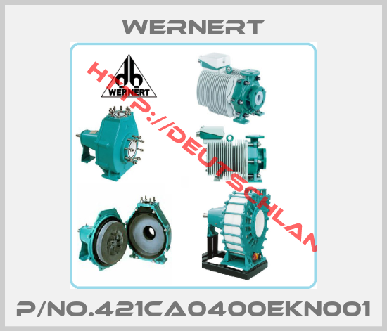 Wernert-P/No.421CA0400EKN001