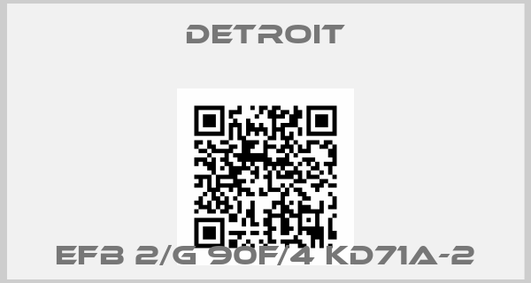 Detroit-EFB 2/G 90F/4 KD71A-2