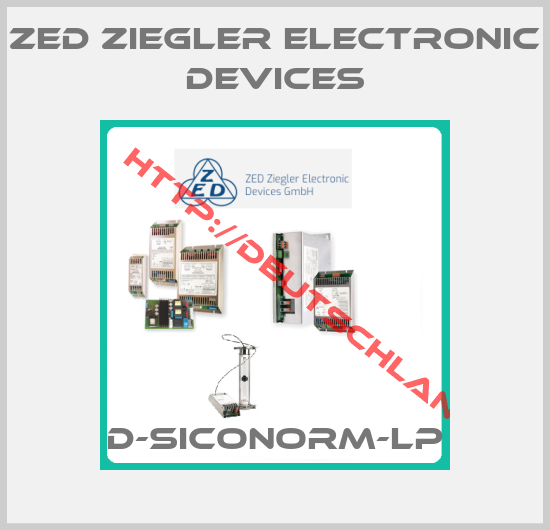 ZED Ziegler Electronic Devices-D-SICONORM-LP