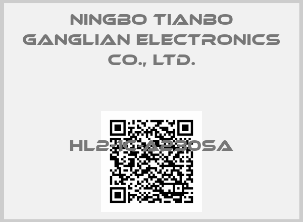 Ningbo Tianbo Ganglian Electronics Co., Ltd.-HL2-1C-A230SA