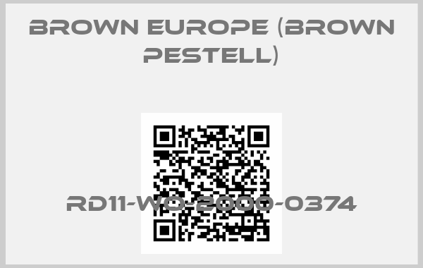 Brown Europe (Brown Pestell)-RD11-WO-2000-0374