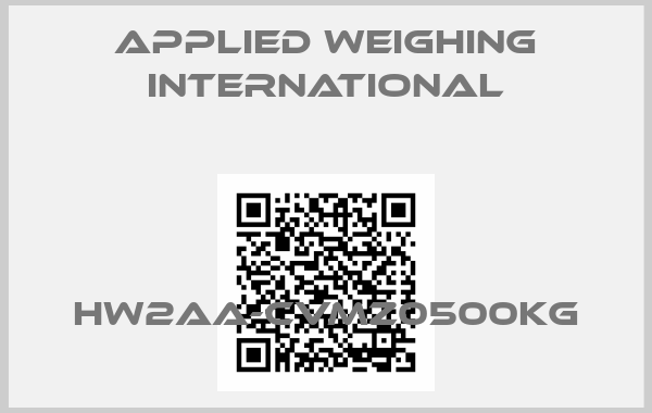 APPLIED WEIGHING INTERNATIONAL-HW2AA-CVMZ0500KG