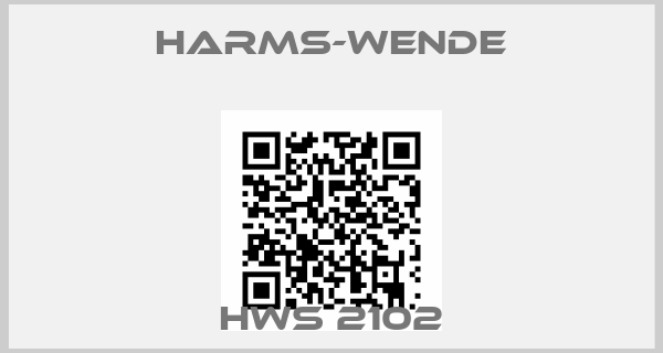 Harms-Wende-HWS 2102