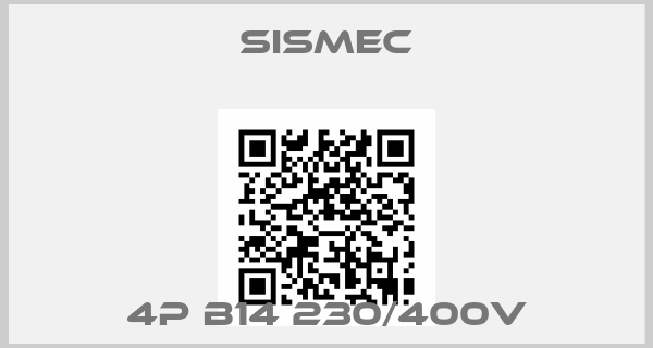 Sismec-4P B14 230/400V
