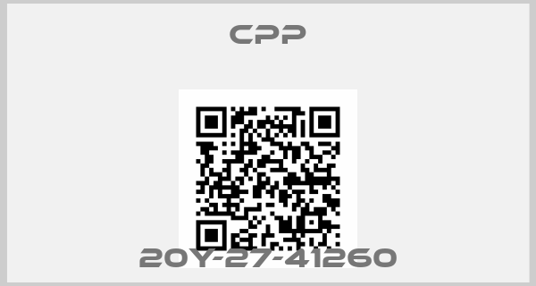 CPP-20Y-27-41260