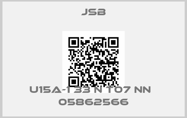 JSB-U15A-1 33 N T07 NN   05862566