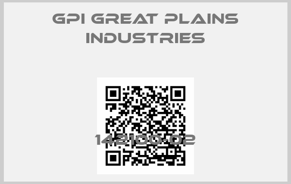 GPI Great Plains Industries-142100-02