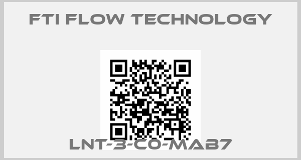 Fti Flow Technology-LNT-3-C0-MAB7