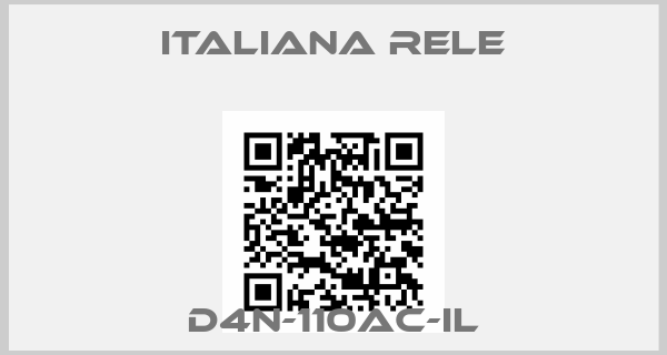 ITALIANA RELE-D4N-110AC-IL