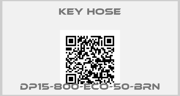 Key Hose-DP15-800-ECO-50-BRN