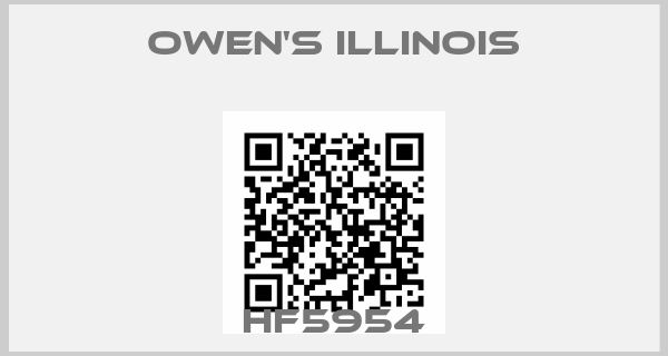 Owen's Illinois-HF5954