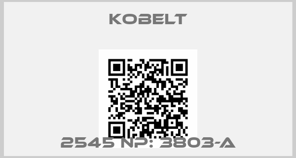 Kobelt-2545 NP: 3803-A