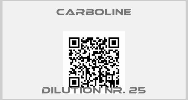 Carboline-Dilution Nr. 25