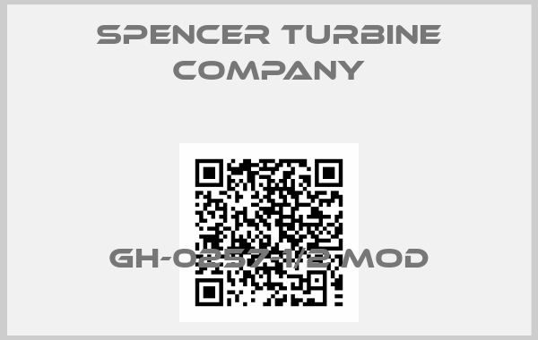 SPENCER TURBINE COMPANY-GH-0257-1/2 MOD