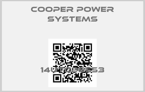Cooper power systems-14UTC26553