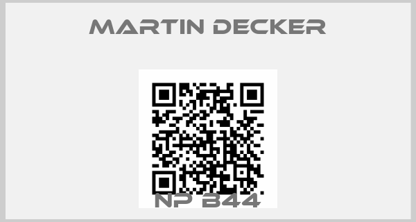 MARTIN DECKER-NP B44