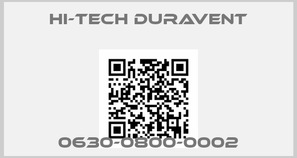 Hi-Tech Duravent-0630-0800-0002