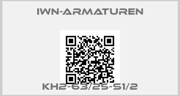 IWN-ARMATUREN-KH2-63/25-S1/2