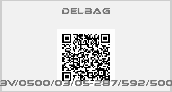 DELBAG-K55-3V/0500/03/05-287/592/500-L50