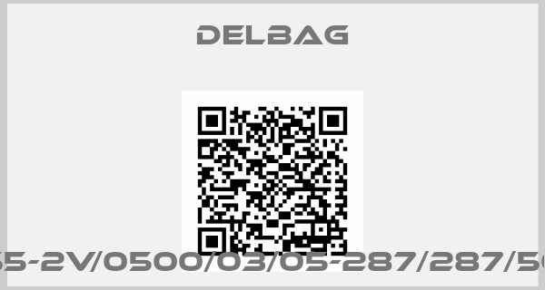 DELBAG-K55-2V/0500/03/05-287/287/500