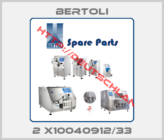 BERTOLI-2 X10040912/33