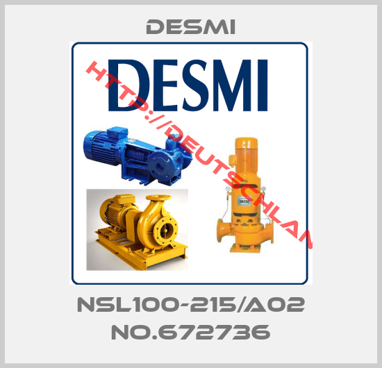 DESMI-NSL100-215/A02 No.672736