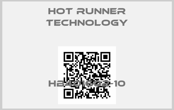 Hot Runner Technology-HB401602-10